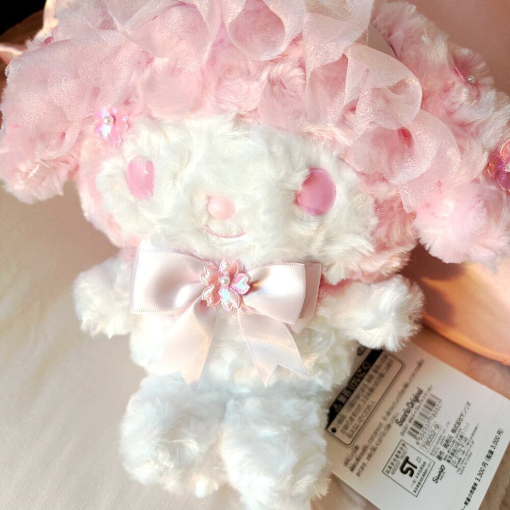 My Melody - Rose Fur Sakura Plush